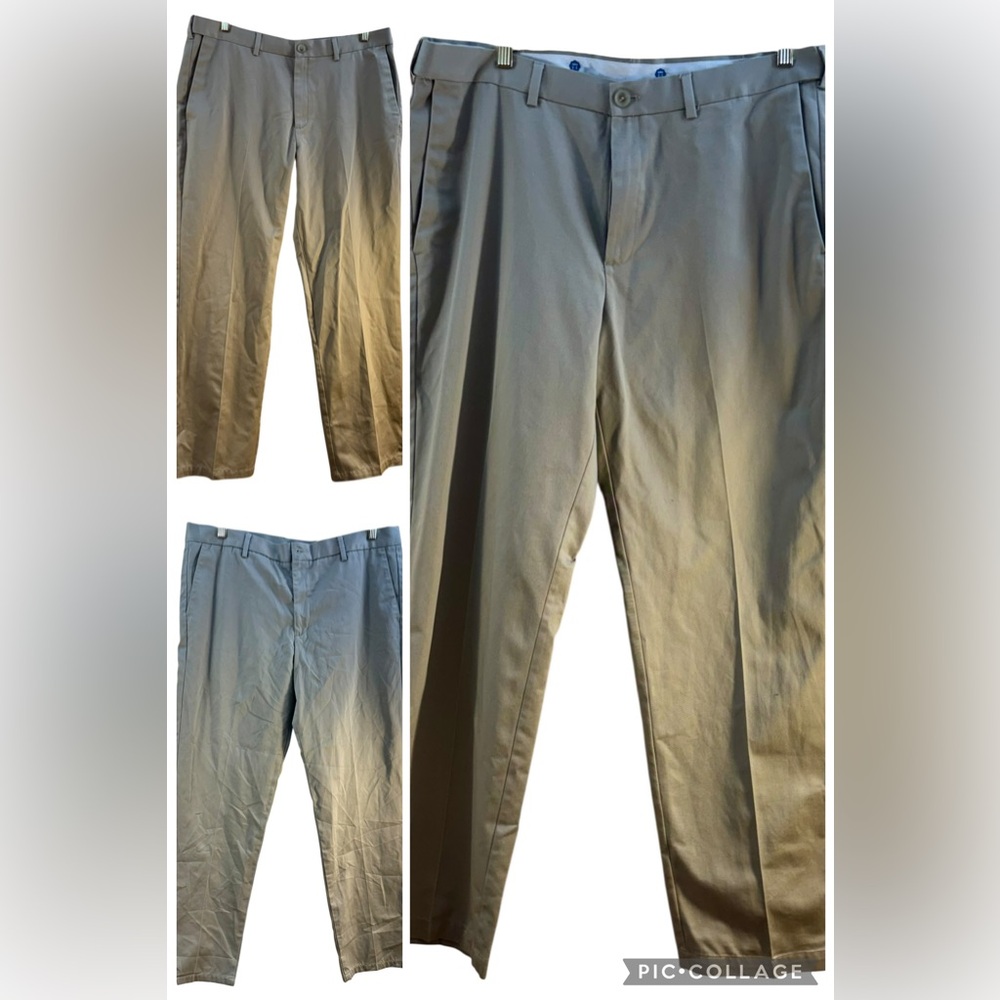 Mens Khakis 3pc Bundle lot 38x32 Haggar Dockers Business Casual Work Pants